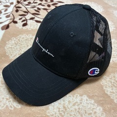 （美品）キャップ 帽子 「CHAMPION/チャンピオン」KIDSツイルメッシュキャップ キッズ 子供 男の子 女の子の画像