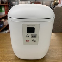 美原店 KOIZUMI ライスクッカーミニ KSC-1512 2017年製 1.5合　炊飯器の画像