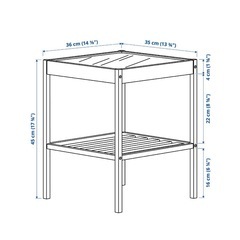 IKEA サイドテーブル NESNA(ネスナ)の画像