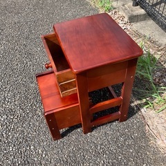 レトロな踏み台の画像