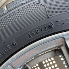 【GOODYEAR】ICE NAVI 7 165/65R14 スタッドレス アルミホイール付 4本セットの画像