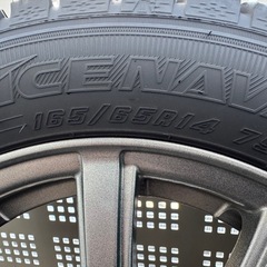 【GOODYEAR】ICE NAVI 7 165/65R14 スタッドレス アルミホイール付 4本セットの画像