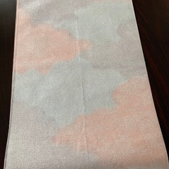 着物　袋帯　全通柄　銀糸　砂子　美品　昭和レトロの画像