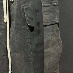 RICK OWENS DOUBLE CARGO JUMBO BELASの画像