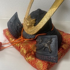 箱あり　芸術工芸　源氏兜の画像