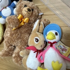 【即日可能】ぬいぐるみ　ポケモン　ちびうさ　ショーン　おさるのジョージ　キティ　リュックぬいぐるみの画像