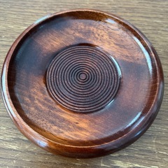 木製茶托の画像