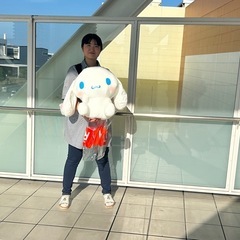 シナモロールのぬいぐるみの画像