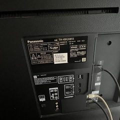 Panasonic TV 49型【交渉中】の画像