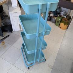キャスター付き　キッチンワゴン　中古　リサイクルショップ宮崎屋住吉店25.8.14 の画像