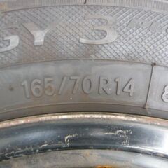 【溝あり4本セット!!】トーヨーナノエナジー3プラス　165/70R14 81S 4Hの画像