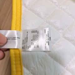 キルティング　敷きパッドの画像