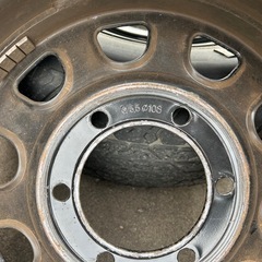ハイエース　デイトナ風ホイール　245/60r15の画像