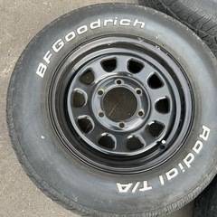 ハイエース　デイトナ風ホイール　245/60r15の画像