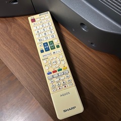 受渡者　決定　40v液晶テレビ　AQUOS の画像