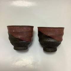 信楽焼　嶋田浩造　酒器　片口　徳利　おちょこ　3点セットの画像