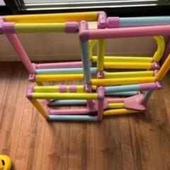 （取引中）幼児向けのジャングルジム、すべり台の画像