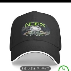 新品未使用NOFXキャップの画像