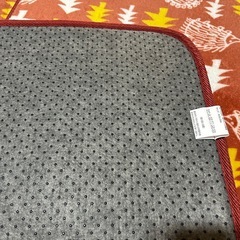 新品  フランネルキッチンマット  ハリネズミ柄の画像