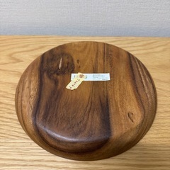新品未使用　ナチュラルキッチン　アカシア　皿の画像