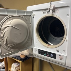 衣類乾燥機＋のびのびスタンドの画像