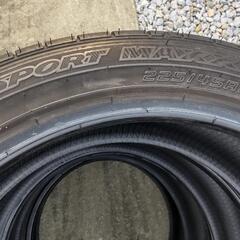 ダンロップ SP SPORTS MAXX050 225/45R18 4本セット中古品の画像