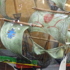 サンタマリア号 模型【モノ市場東海店】 147の画像