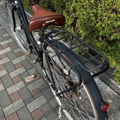 自転車　多分27インチ　後ろパンクの画像
