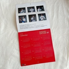 大谷翔平選手　2025年壁掛けカレンダーの画像