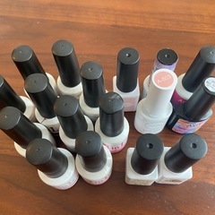 UVライト&ジェルネイルポリッシュ　17本セットの画像