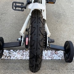 【美品】ピープル　かじとり式　12インチ　自転車の画像