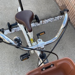 【美品】ピープル　かじとり式　12インチ　自転車の画像