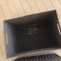 籠　2個の画像
