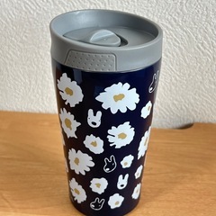 【新品未使用品】リサアンドガスパール　真空ステンレス蓋付きカフェタンブラーの画像