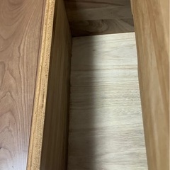 天然木製衣装ケース　4個セットの画像