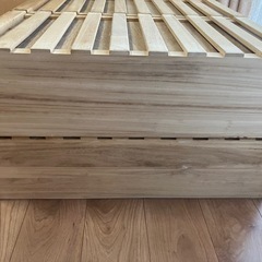 天然木製衣装ケース　4個セットの画像