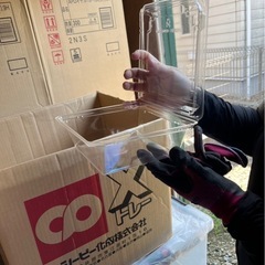 【話し中】使い捨てプラスチック容器【取りに来れる方限定】の画像
