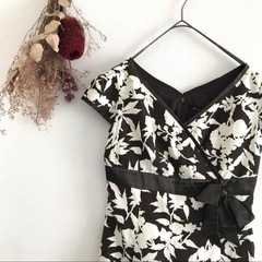 A‐proudly花柄リボンワンピース9AR9号〜11号の画像