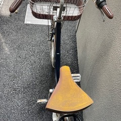 自転車　かご付きの画像