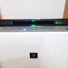空気清浄機 KC-E50-W シャープ SHARP 高濃度プラズマクラスター7000 加湿空気清浄機（加湿13畳まで 空清23畳まで） ホワイトの画像