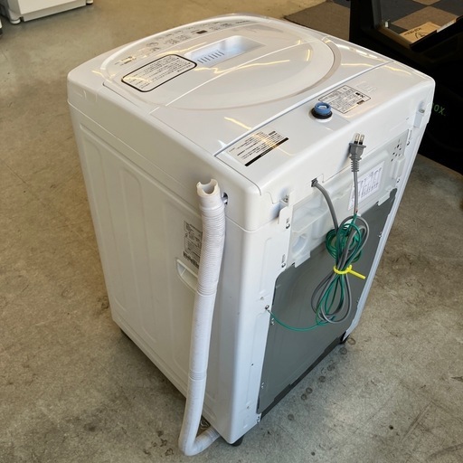 H2508-158 テクタイト 洗濯機 DW-S50AW 5.0kg 2019年製 動作確認済み キズ汚れ有り
