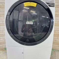 大阪送料無料★3か月保障付き★ドラム式洗濯機★日立★10kg★2019年★BD-SG100CL★IS-323の画像