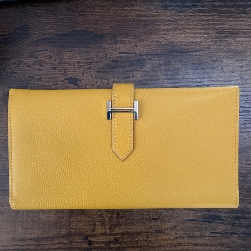 ベアンスフレ ジョーヌナプル 二つ折り長財布