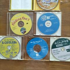 子ども用の英語教材のCD５枚＋１枚ですの画像