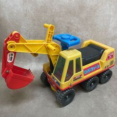 中古品 わんぱくシャベル ショベルカー お外遊び おもちゃ TOY 砂場 砂場遊びの画像