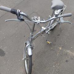 20インチ 🚲 中古 折りたたみ自転車 10,000円 🔁6段切替 新規防犯登録料コミ 904の画像