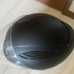 フルフェイスヘルメット 57cm~58cmマットブラック 目立つ傷なしの画像