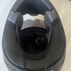 フルフェイスヘルメット 57cm~58cmマットブラック 目立つ傷なしの画像
