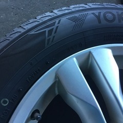 エクストレイル等 225/60R17 アルミホイール付夏タイヤ 4本セットの画像