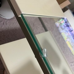 ニトリ ガラステーブルの画像